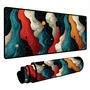 Mouse Pad Gamer Speed Extra Grande Desk Pad Profissional Premium Com Borda Costurada 70x35 - Nuvem Color