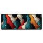 Mouse Pad Gamer Speed Extra Grande Desk Pad Profissional Premium Com Borda Costurada 70x35 - Nuvem Color