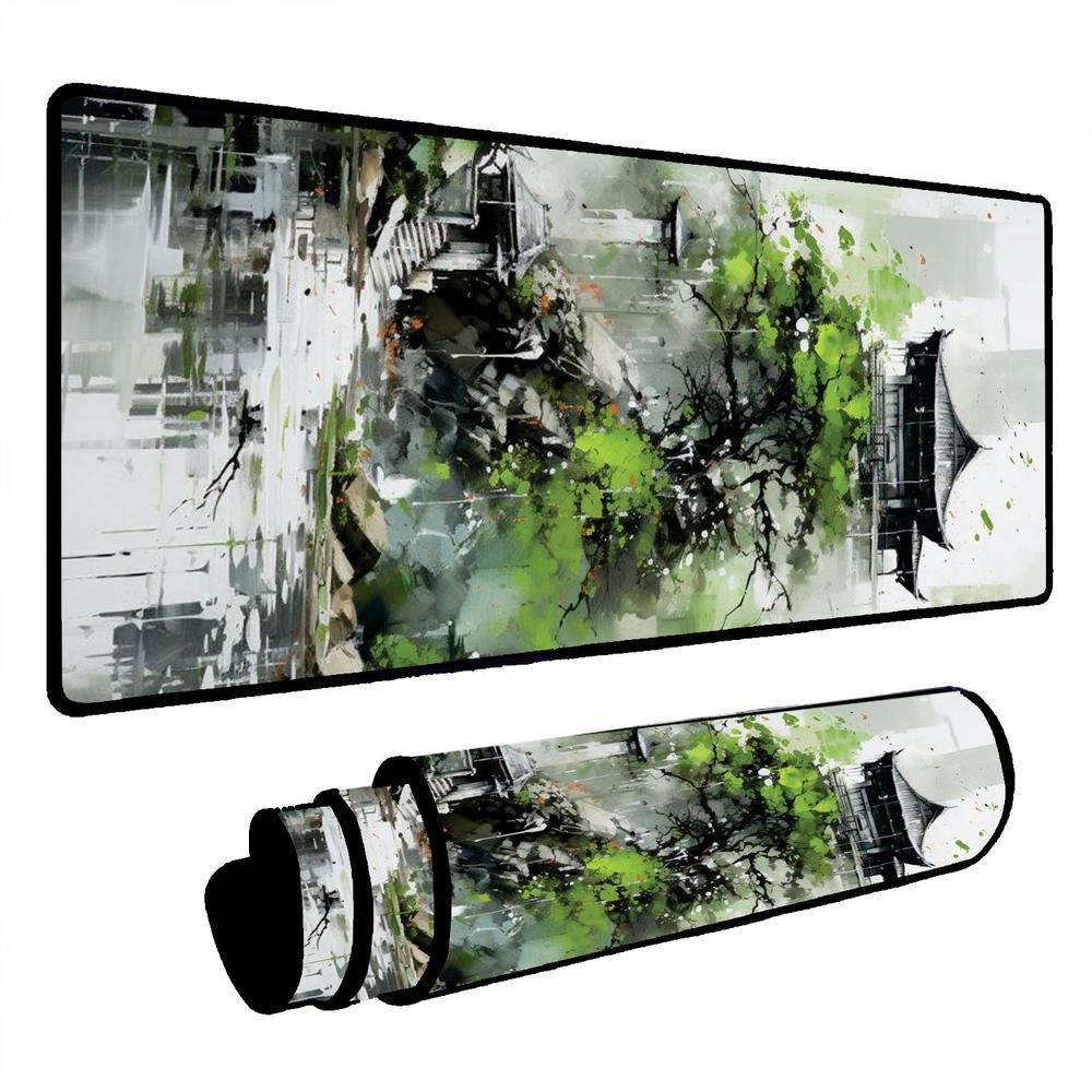 Mouse Pad Gamer Speed Extra Grande Desk Pad Profissional Premium Com Borda Costurada 70x30 - Templo Mouse Pad Gamer Speed Extra Grande Desk Pad Profissional Premium Com Borda Costurada 70x30 - Templo