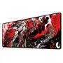 Mouse Pad Gamer Speed Extra Grande Desk Pad Profissional Premium Com Borda Costurada 70x35 - Dragão De Olhos Vermelhos