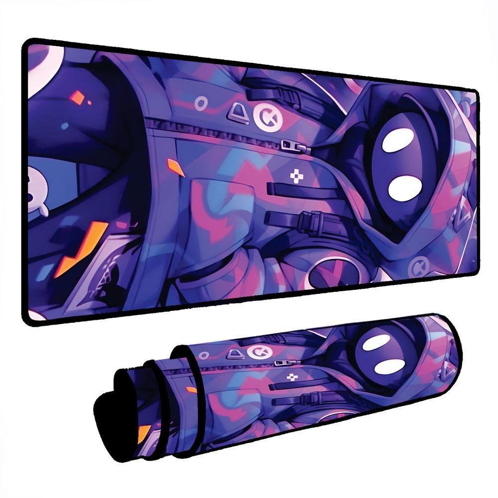 Mouse Pad Gamer Speed Extra Grande Desk Pad Profissional Premium Com Borda Costurada 70x30 - Boneco Dj Mouse Pad Gamer Speed Extra Grande Desk Pad Profissional Premium Com Borda Costurada 70x30 - Boneco Dj