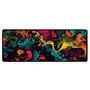 Mouse Pad Gamer Speed Extra Grande Desk Pad Profissional Premium Com Borda Costurada 80x40  - Fumaça Colors