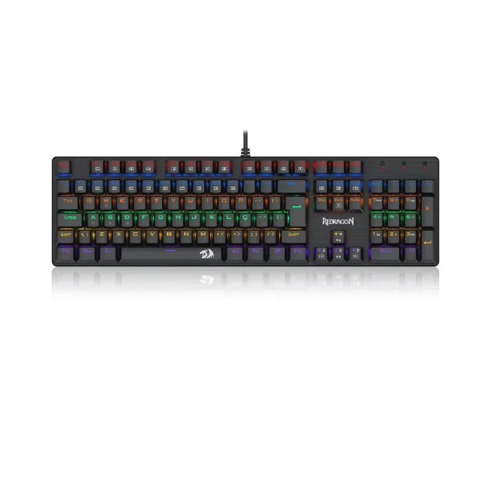 Teclado Mecânico Gamer Redragon Valheim Rainbow R605-r Preto Switch Marrom C/fio Abnt2 Preto Teclado Mecânico Gamer Redragon Valheim Rainbow R605-r Preto Switch Marrom C/fio Abnt2 Preto