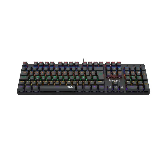 Imagem 2 de 5 do produto Teclado Mecânico Gamer Redragon Valheim Rainbow R605-r Preto Switch Marrom C/fio Abnt2 Preto