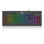 Teclado Gamer Redragon Aditya, RGB, Membrana, Abnt2, Full-size, Preto, K513-RGB Pt
