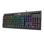 Teclado Gamer Redragon Aditya, RGB, Membrana, Abnt2, Full-size, Preto, K513-RGB Pt