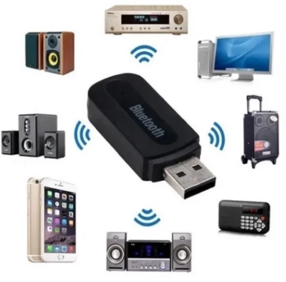 Imagem 2 de 3 do produto Receptor Bluetooth Usb 2.1 Stéreo P2 Adaptador