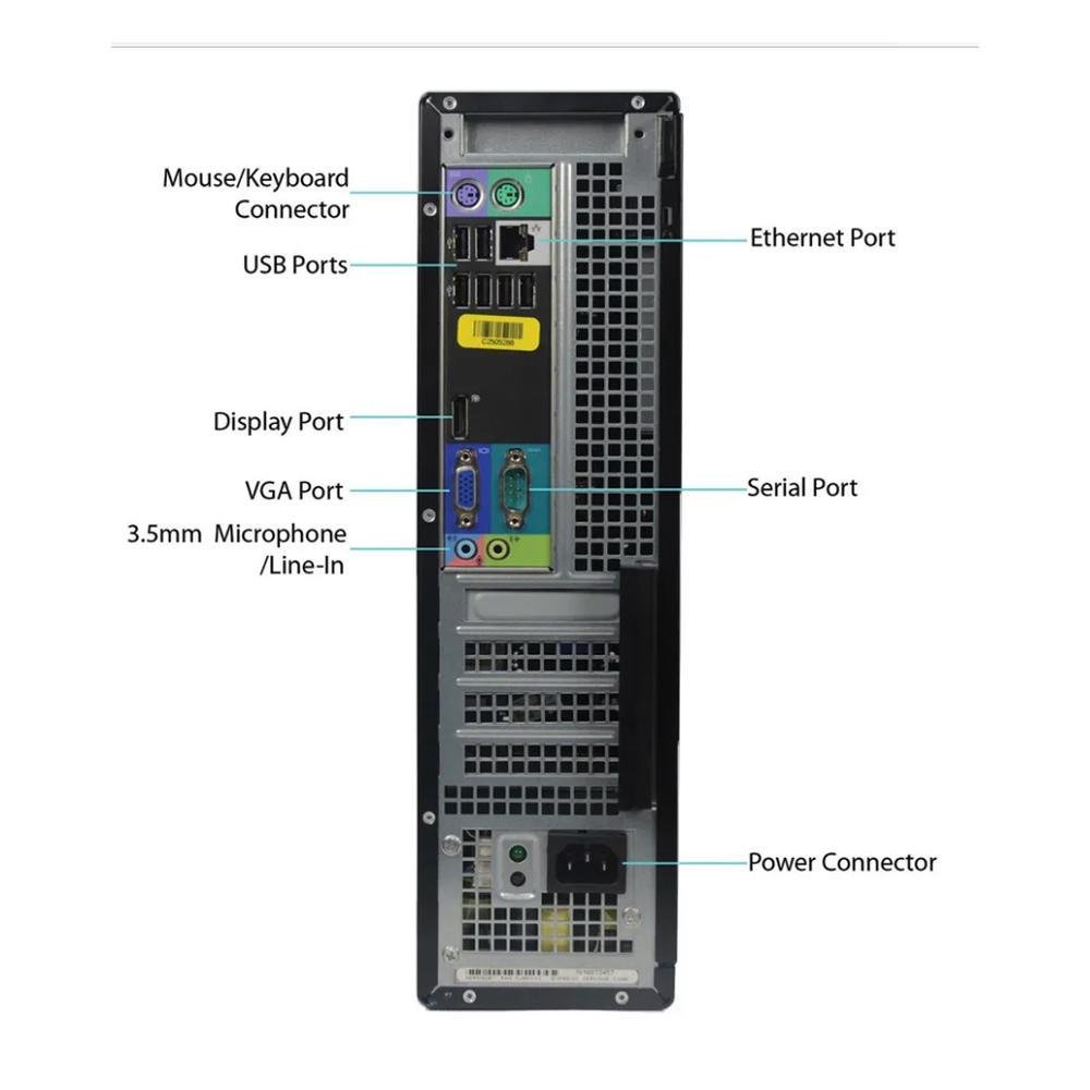 （SSD搭載）DELLデル OPTIPLEX 790 Computador Dell Optiplex 790 intel Core i3 8GB SSD 240GBPonto