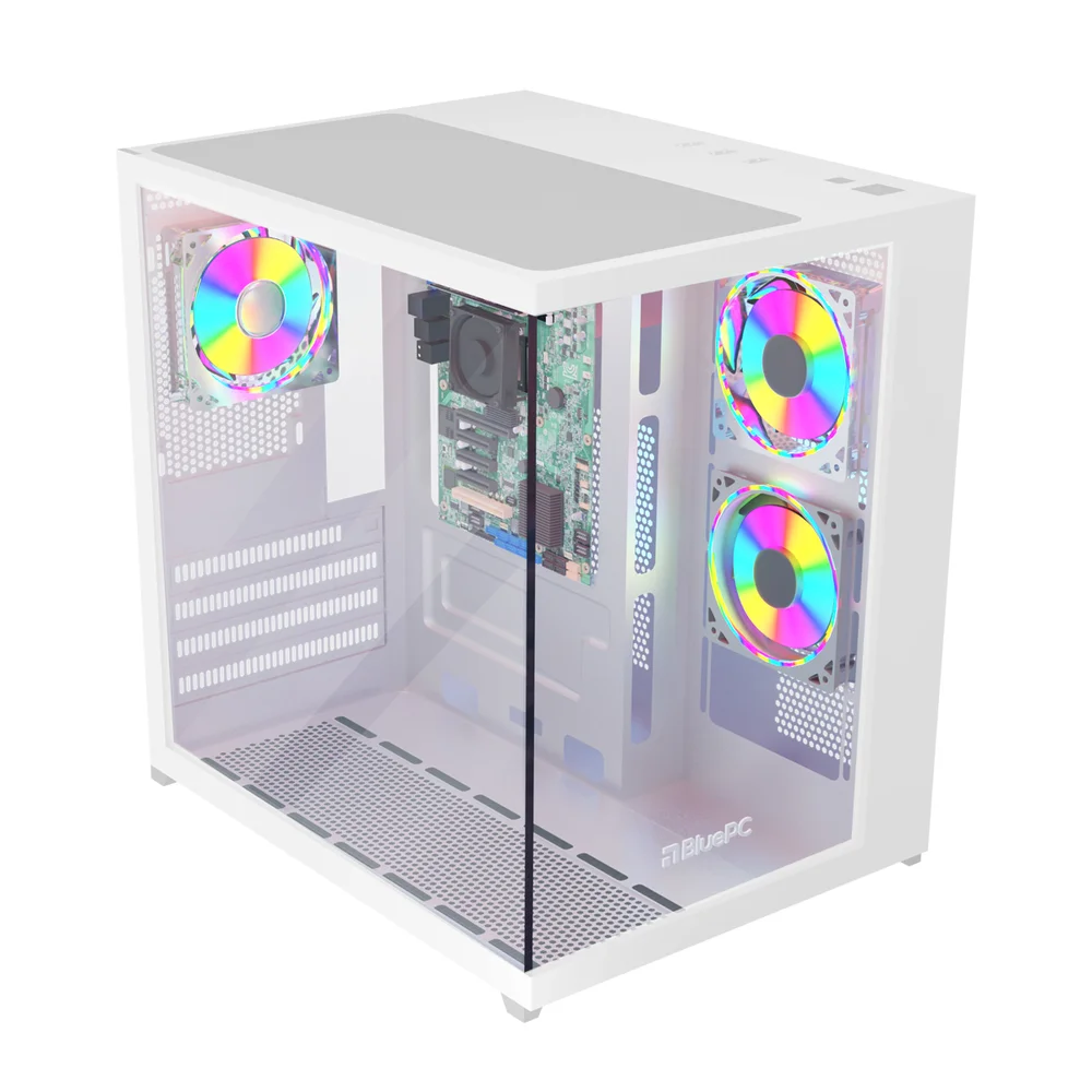 PC Gamer Bluepc Amd Ryzen 5 5600gt 16gb Ddr4 SSD 240GB Branco - Fonte 500w - view 2