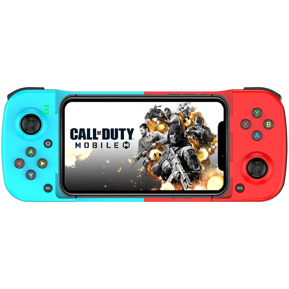 Gamepad Para Celular - Controle Sem Fio Bluetooth - Compatível Com Android E Ios - Recarregável Via Usb - Ergonomico