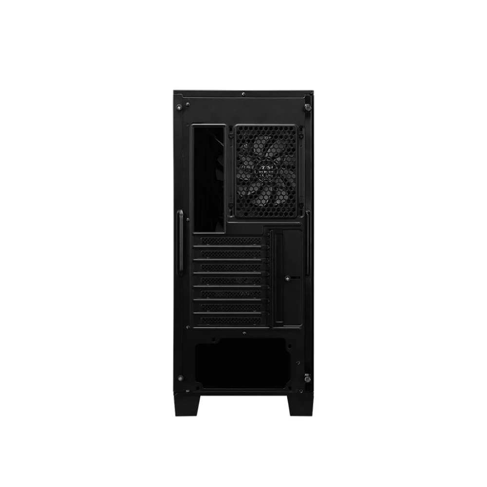 Imagem 4 de 5 do produto Gabinete Gamer Msi Mag Forge 120a Airflow RGB Mid Tower Usb 3.2 Vidro Temperado - Preto