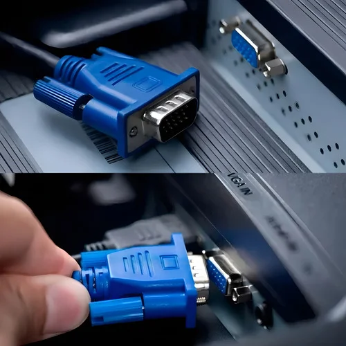 Imagem 2 de 4 do produto Cabo Vga Macho X Vga Macho 3m Preto 30awg
