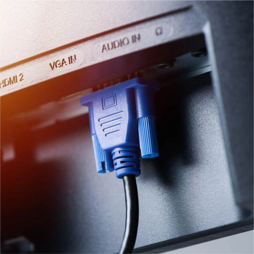 Imagem 4 de 5 do produto Cabo Vga Macho + Vga Macho 10m Preto 30awg