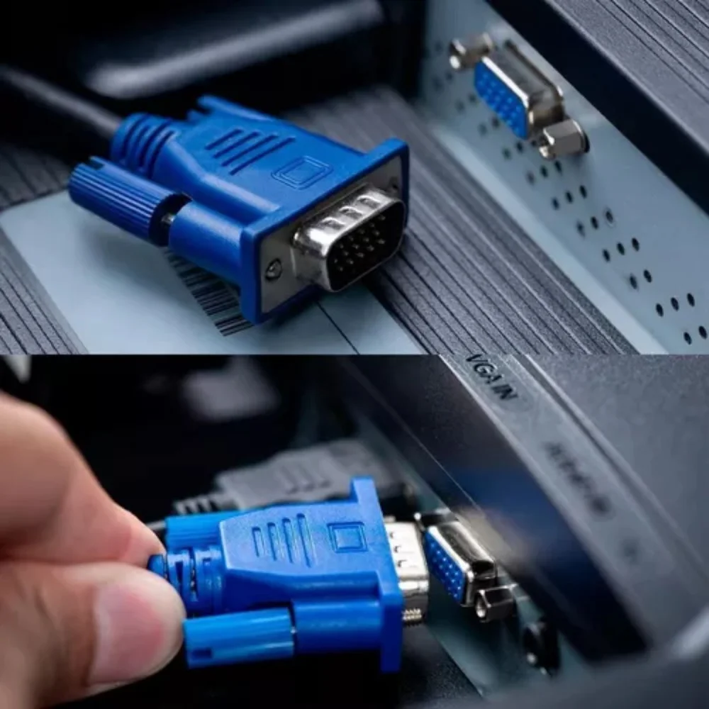 Imagem 5 de 5 do produto Cabo Vga Para Monitor Blindado 1,5mts