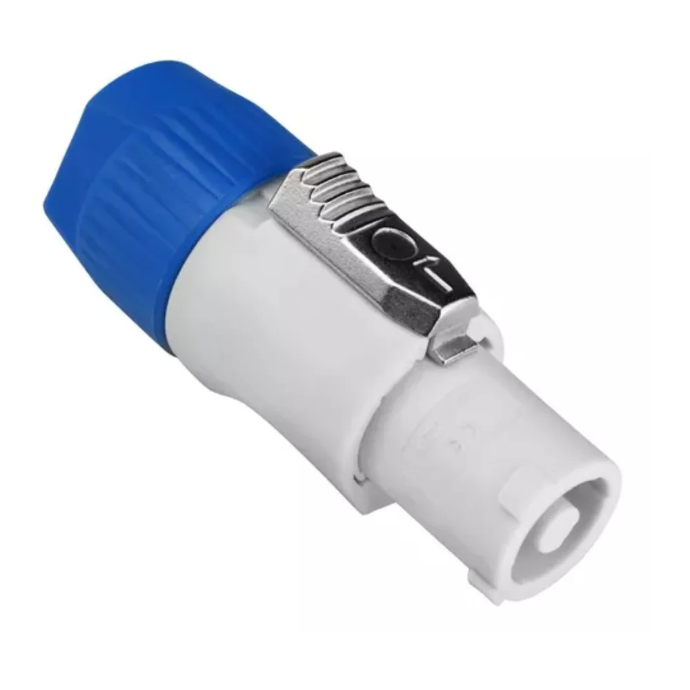 Imagem 3 de 5 do produto Conector Ac Macho Powercon Out - Emb 05pçs - Tebera