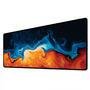 Novo Mouse Pad Gamer Deskpad Speed Extra Grande Borda Costurada Profissional 90x40  - Abstrato Dividido