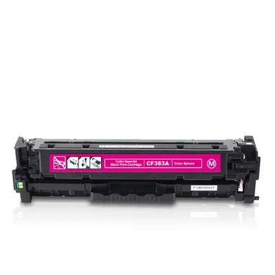 Cartucho De Toner Compatível Laserjet Pro M476, M476dw, M476nw, Cf383a, 312a Laserjet Magenta 2.7k