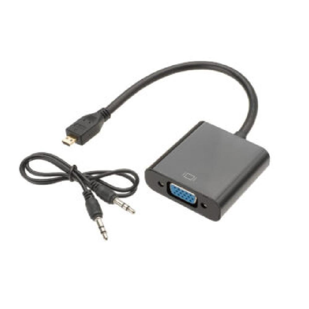 Conversor  HDMI Para Vga C/ Áudio Tebera