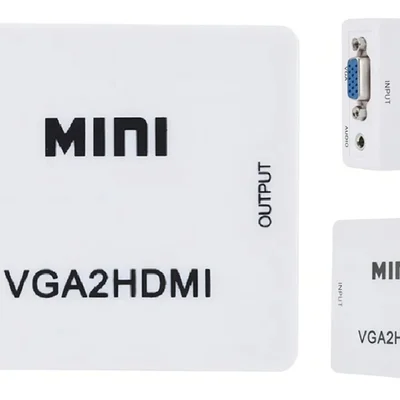 Conversor Hd Vídeo Vga X HDMI Tebera