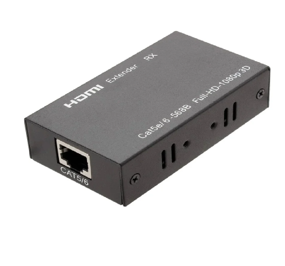 Imagem 2 de 5 do produto Extensor HDMI 60 Metros X Rj45 Cat5/ Cat6 1080p Biv Tebera