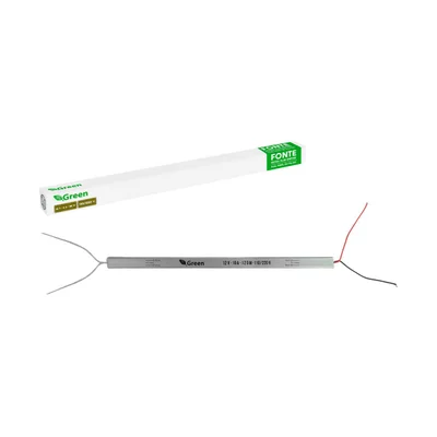 Fonte Ultra Slim Driver P/ Perfil Fita LED 12v 10a 120w