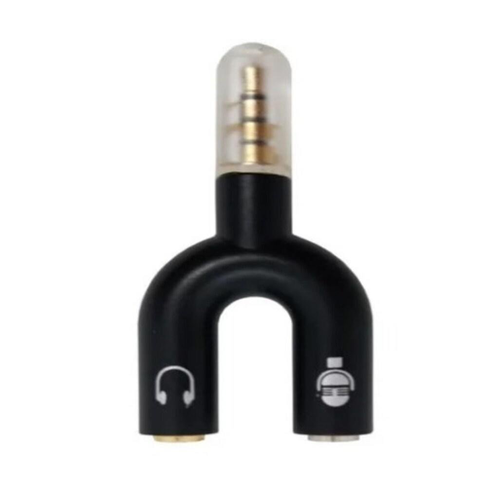 Imagem 2 de 5 do produto Conector Adaptador P2 Femea Fone/microfone P/ P3 Macho