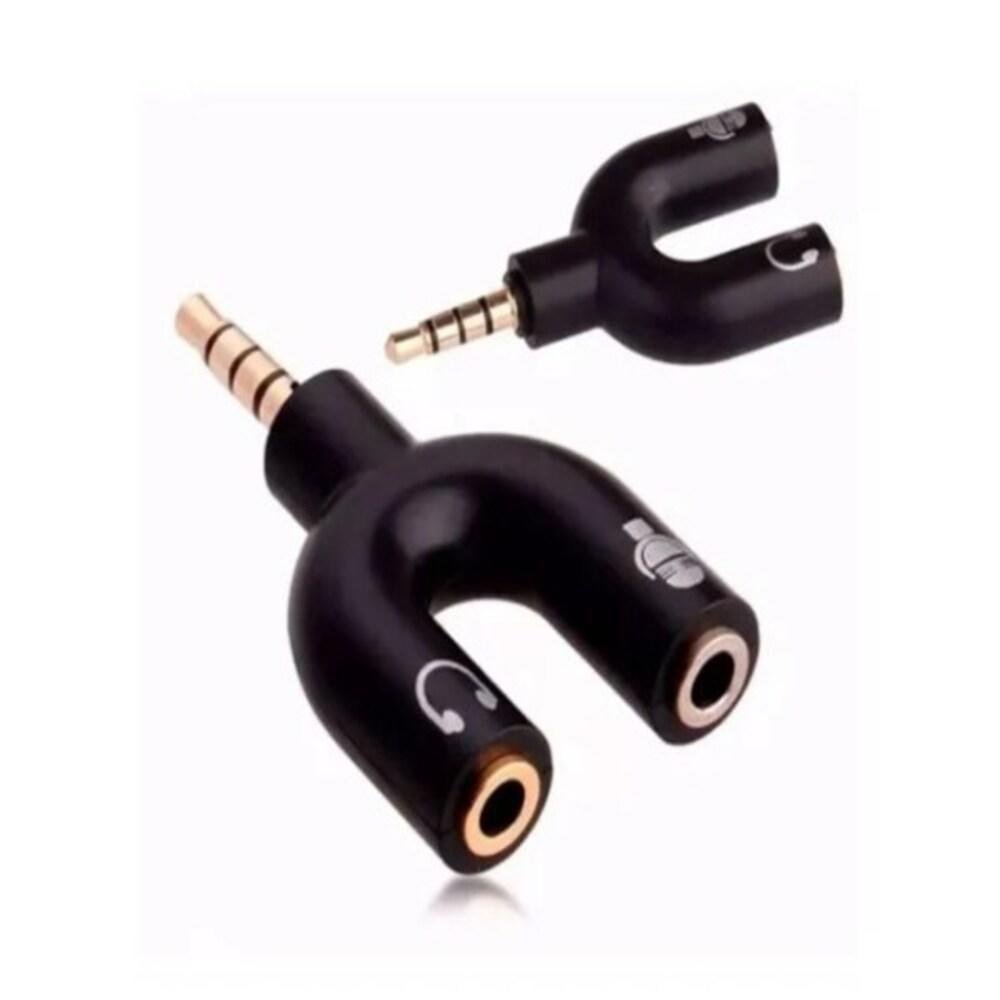 Imagem 5 de 5 do produto Conector Adaptador P2 Femea Fone/microfone P/ P3 Macho