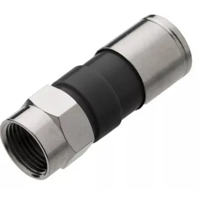 Kit Com 50 Conector F De Compressao Rg-6