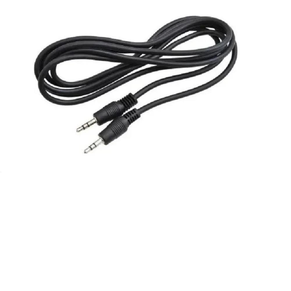 Imagem 2 de 2 do produto Cabo P2 St + P2 St  Pr 1,2m - Kit 06 Cabos