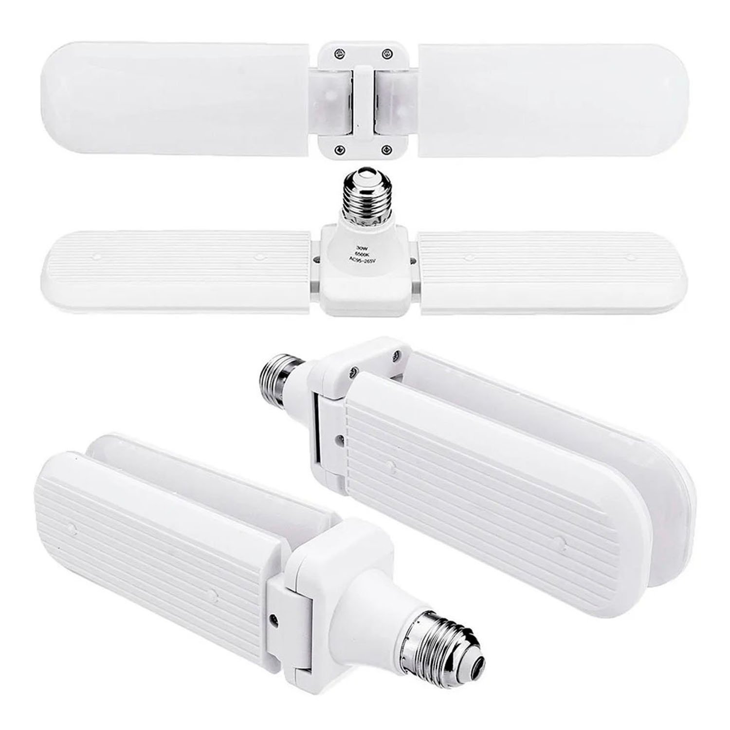 Lâmpada De LED 30w Bivolt Luz Branca Dobrável Ajustável