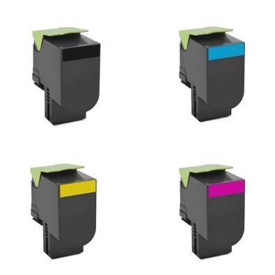 Kit 4x Toner Compatível Lexmark Cs310 Cs410 Cs510 I B+c+y+m