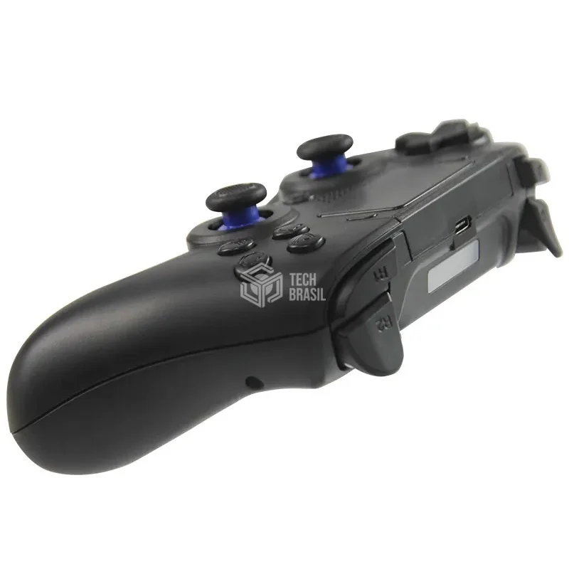 Imagem 4 de 5 do produto Controle Sem Fio Para Playstation 4 E Computador Bluetooth Wireless 2 Teclas Progamáveis Preto