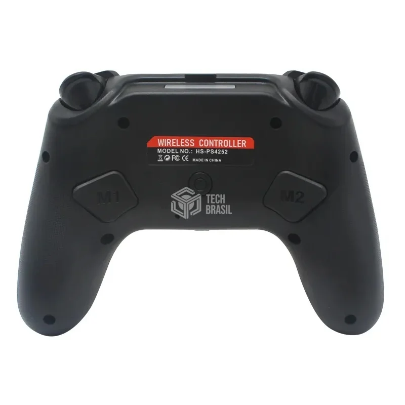 Imagem 5 de 5 do produto Controle Sem Fio Para Playstation 4 E Computador Bluetooth Wireless 2 Teclas Progamáveis Preto