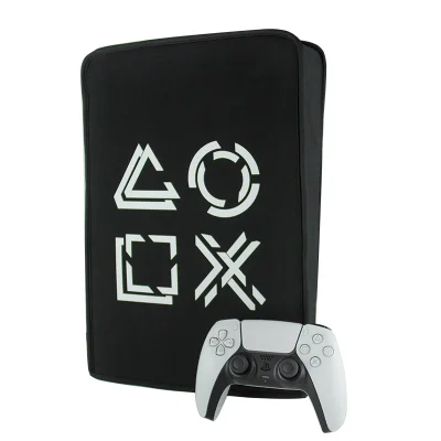 Capa De Proteção Antipoeira Para Playstation 5 Preta