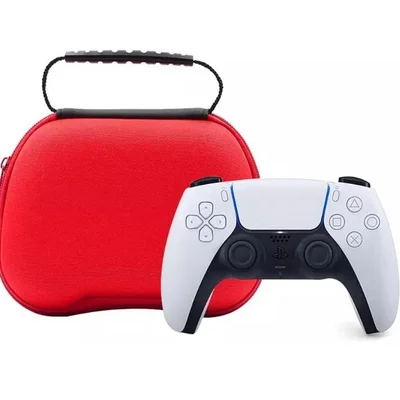 Case Estojo Para Controle Playstation 5 Ps4 Ps3 XBOX 360 One Series Nintendo Switch Vermelho
