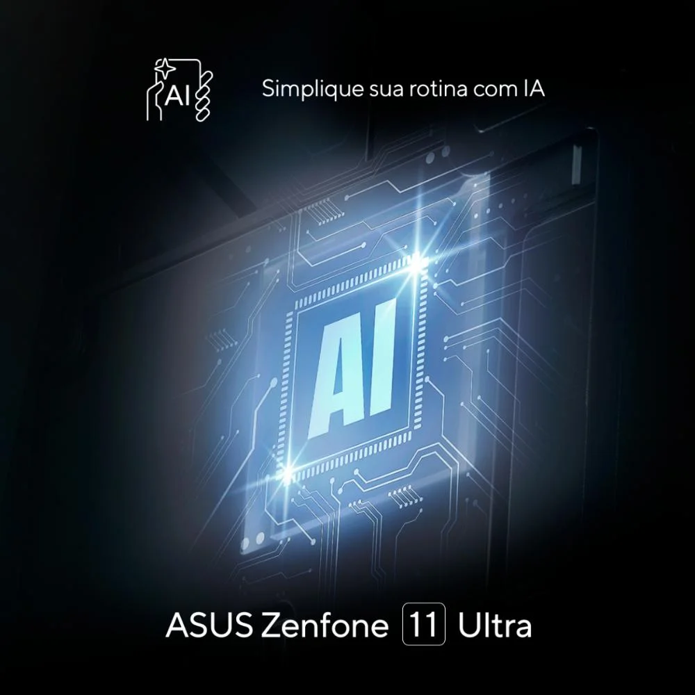 Imagem 5 de 5 do produto Smartphone Asus Zenfone 11 Ultra Snapdragon 8 Gen3 5g 256gb 12gb Ram Tela 6,78" AmoLED Câm Tripla+self 32mp Black