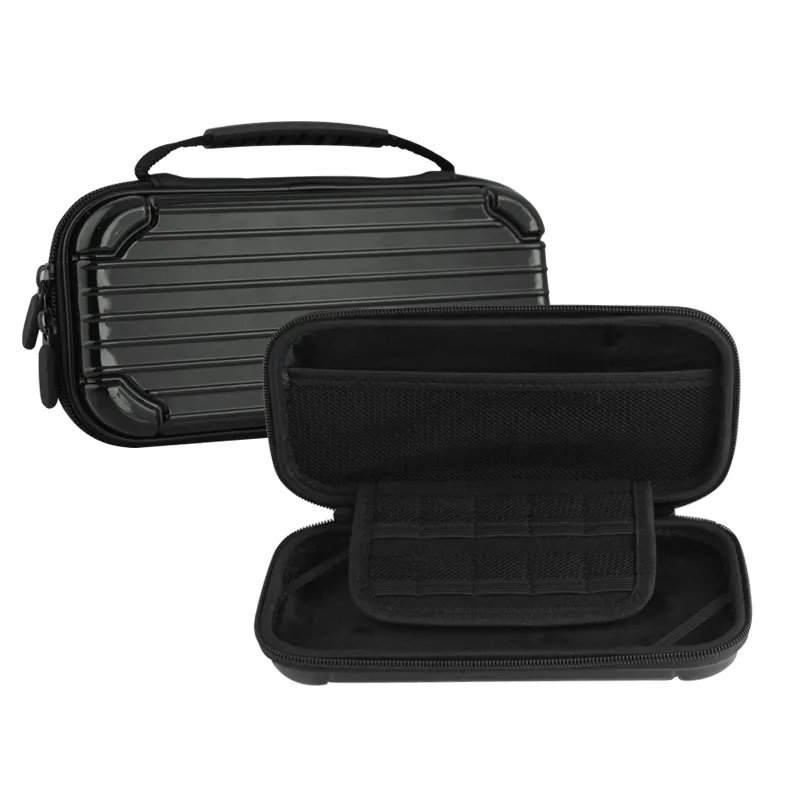 Case Rígida Em Tpu Bolsa Estojo De Viagem E Proteção Para Nintendo Switch Lite Bag Preta