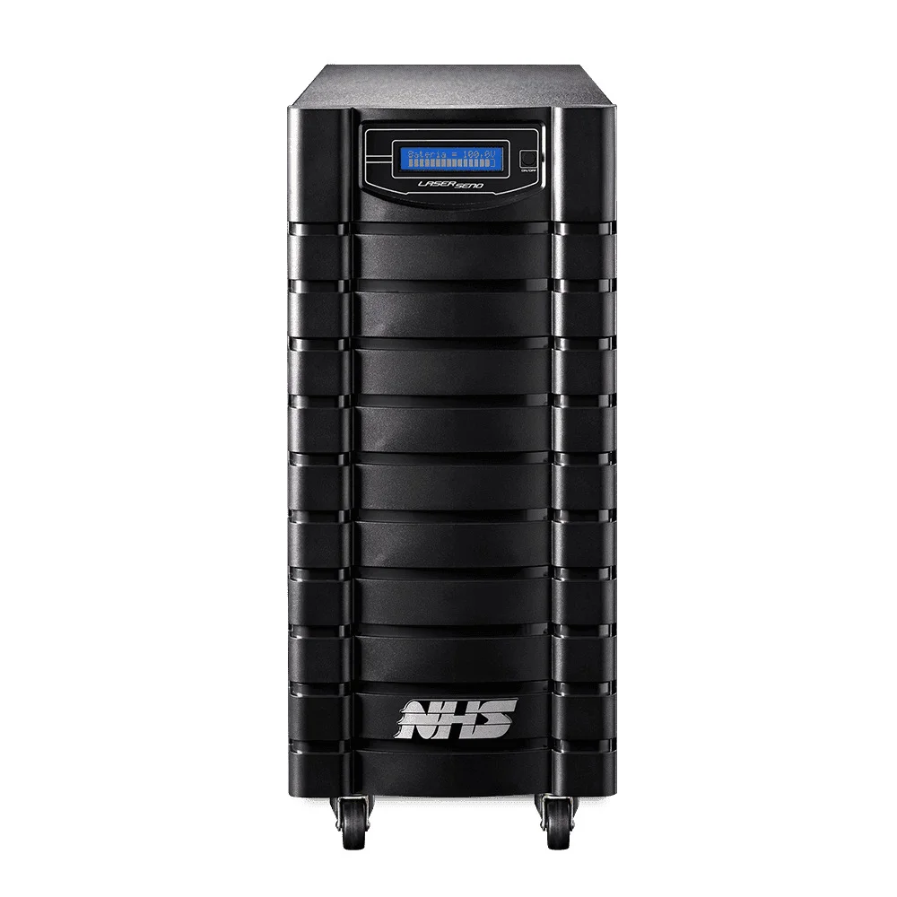 Imagem 2 de 3 do produto Nobreak NHS Laser Senoidal 5000VA, 8 Tomadas, 12 Baterias de 9Ah, Bivolt - 91.d1.050101