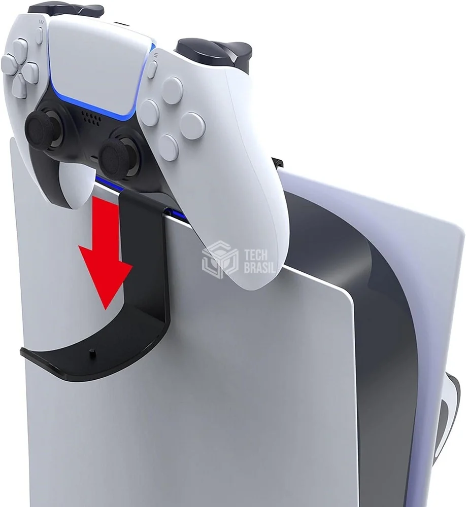 2 Suporte Para Controle E Fone De Ouvido De Playstation 5 Headset Headphone Preto 2 Suporte Para Controle E Fone De Ouvido De Playstation 5 Headset Headphone Preto