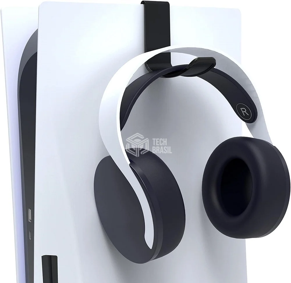 2 Suporte Para Controle E Fone De Ouvido De Playstation 5 Headset Headphone Preto 2 Suporte Para Controle E Fone De Ouvido De Playstation 5 Headset Headphone Preto