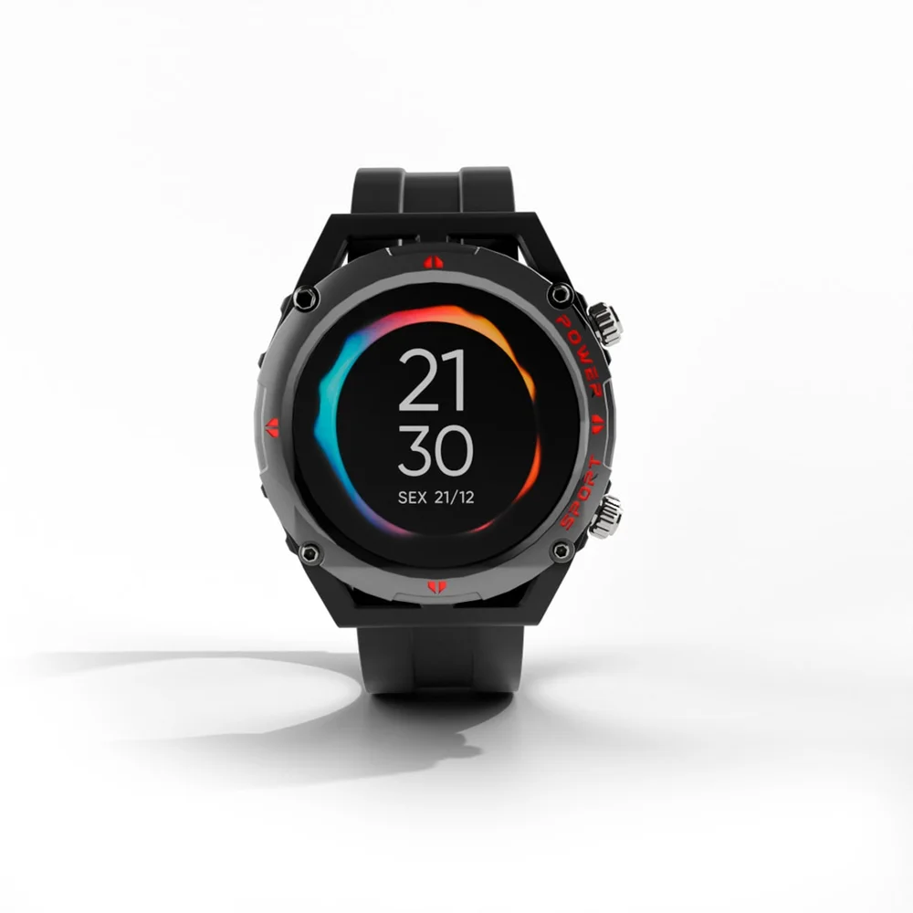 Smartwatch Goldentec Gt Track, Tela Full Touch 1,32” Ip67, Bluetooth, Preto