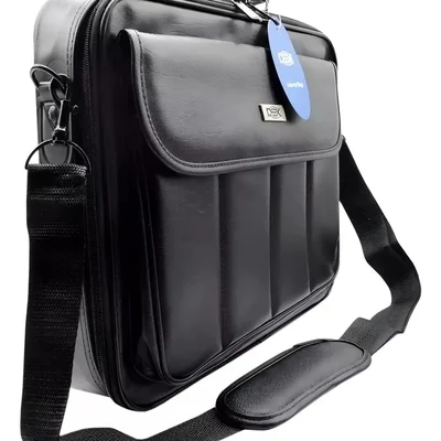Pasta Notebook Executiva Maleta Bolsa Case Couro 15,4