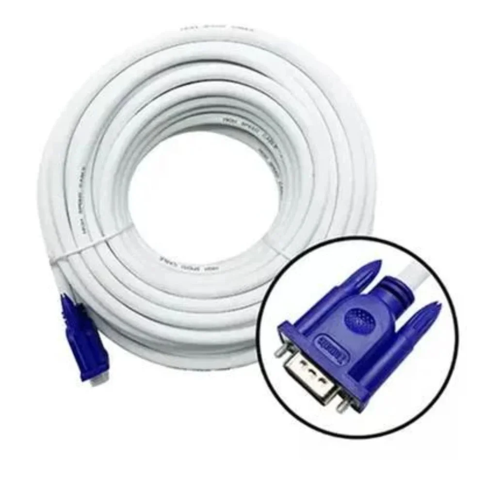 Imagem 3 de 4 do produto Cabo De Video Vga X Vga 10m D-5002