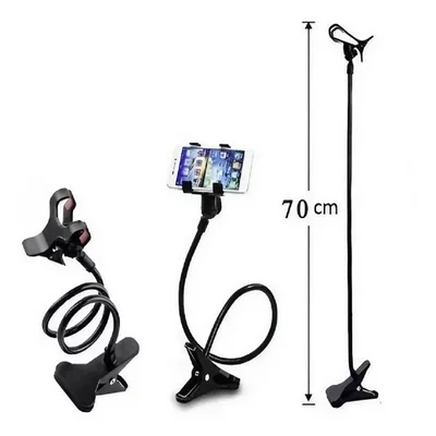 Suporte Celular Articulado Mesa Haste Flexível Universal Cor:preto;tamanho:único;gênero:unissex
