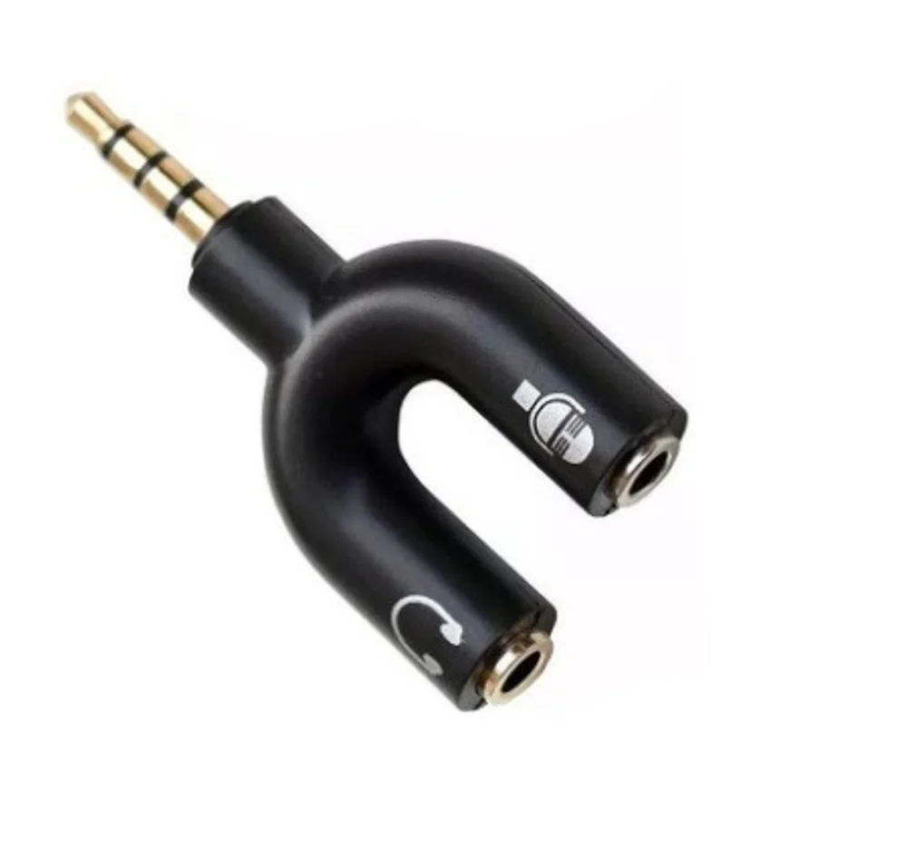 Imagem 3 de 3 do produto Adaptador P2xp3 Splitter Headset Fone E Microfone