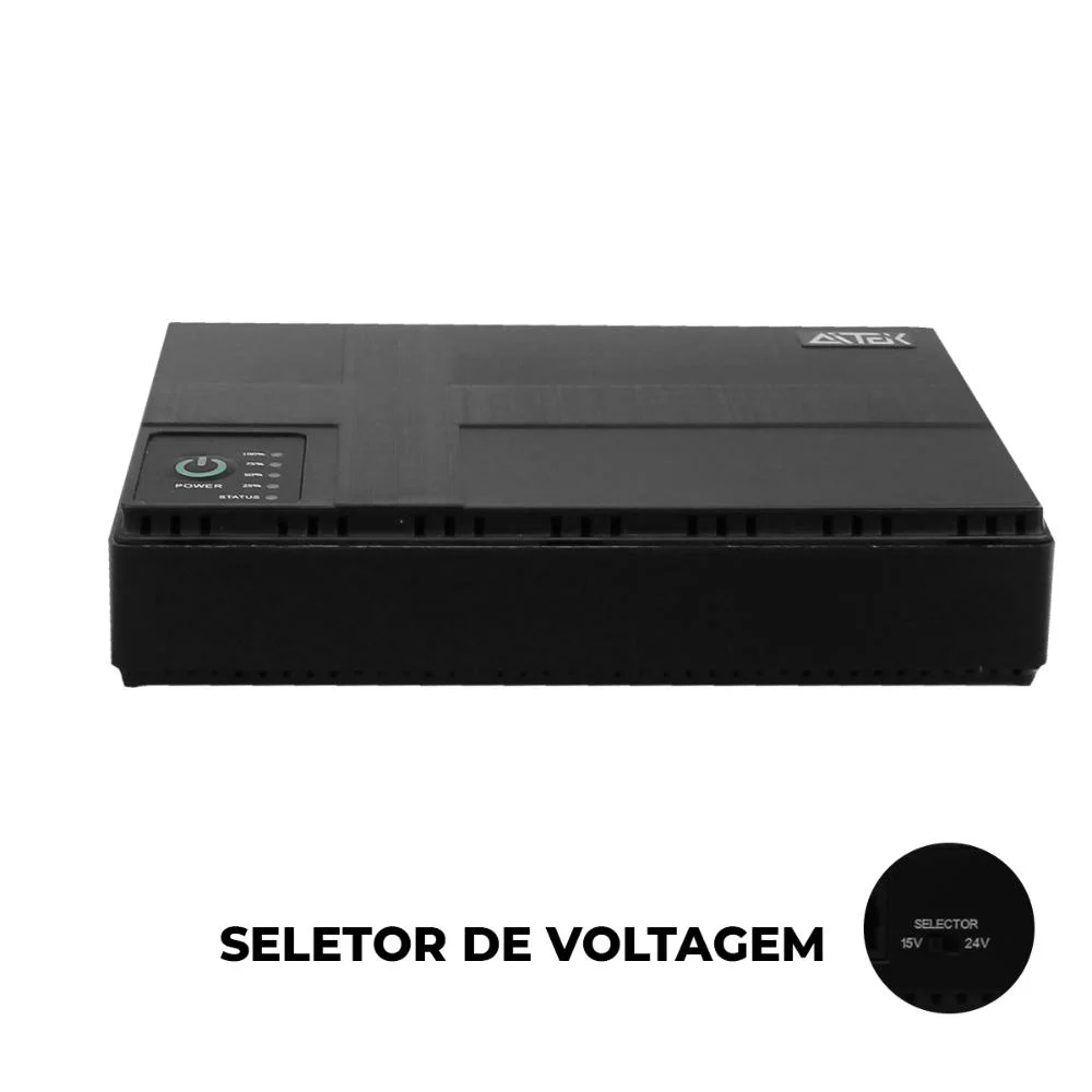 Imagem 2 de 5 do produto No-break Multifuncional Portátil 36w Usb Proteção Sobrecarga
