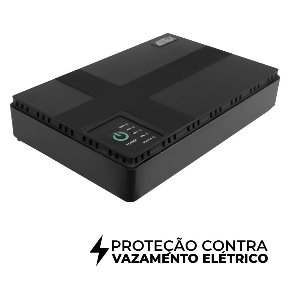 Imagem 3 de 5 do produto No-break Multifuncional Portátil 36w Usb Proteção Sobrecarga