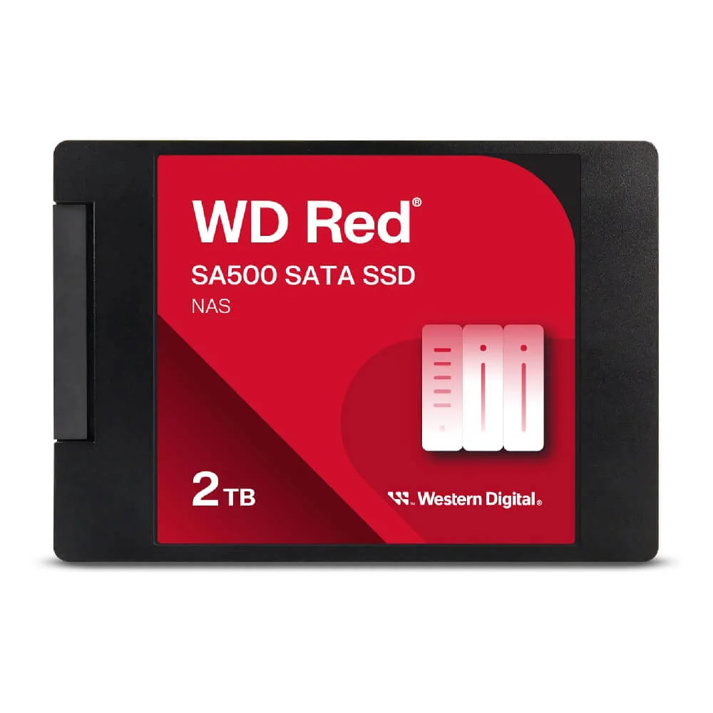 SSD WD Red NAS SA500 2TB SATA 3 25 Leitura 560MBs