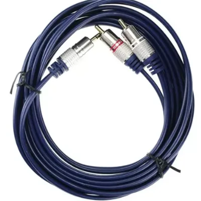Cabo Y P2 Estereo X 2 Rca com 3 Metros