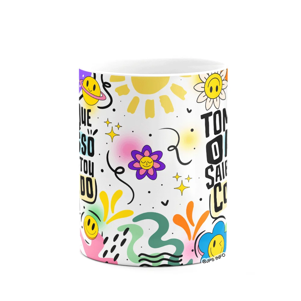 Imagem 2 de 3 do produto Caneca Divertida Vibes - Estou Confiando No Processo